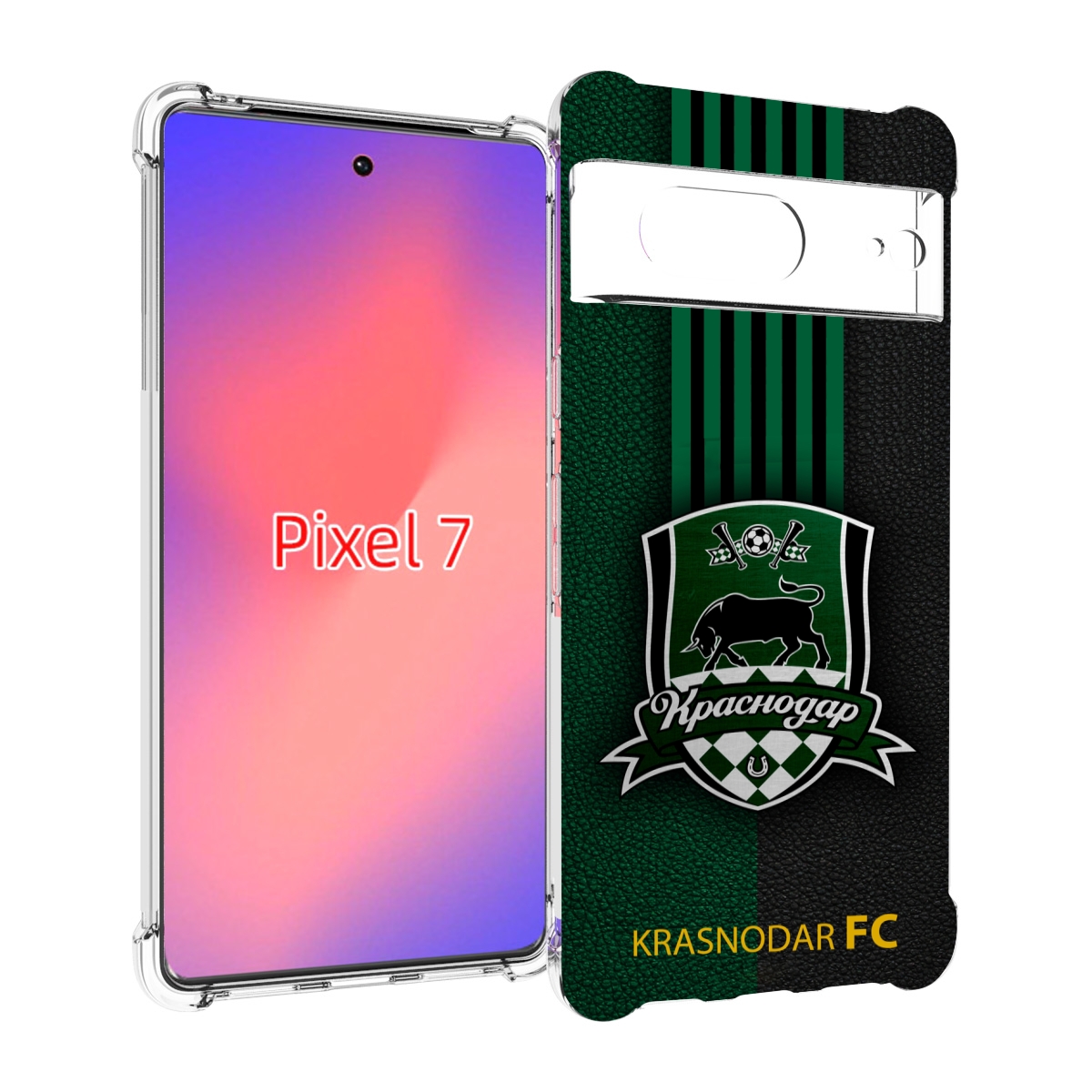 

Чехол Mypads Фк Краснодар Мужской Для Google Pixel 7, Прозрачный, Tocco