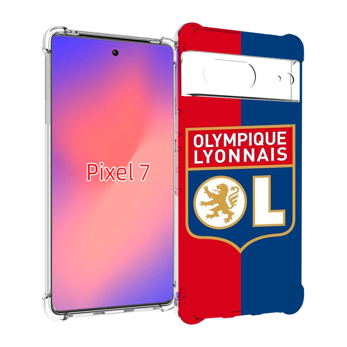 

Чехол Mypads Фк Лион Эмблема Для Google Pixel 7, Прозрачный, Tocco