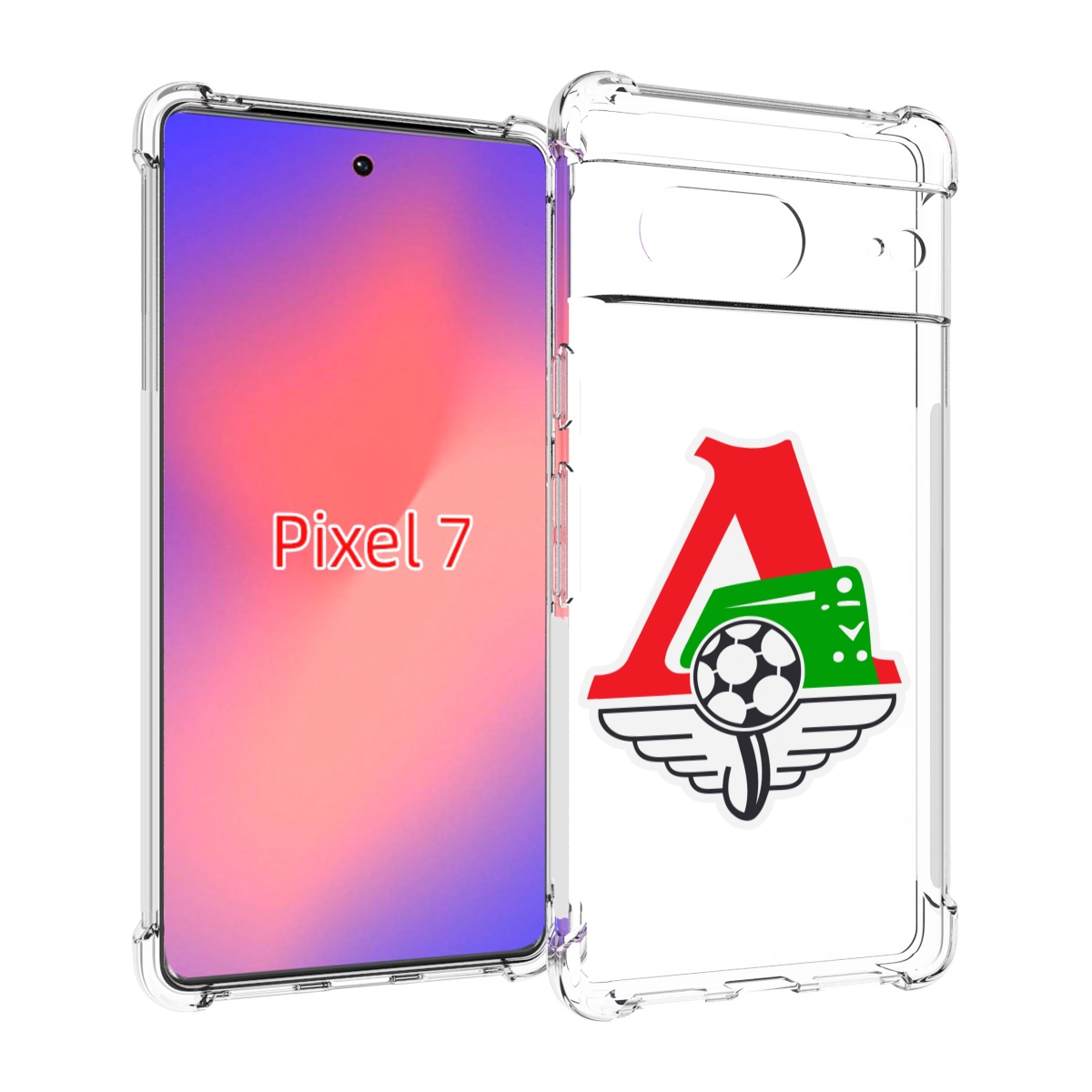 

Чехол Mypads Фк Локомотив Москва Мужской Для Google Pixel 7, Прозрачный, Tocco