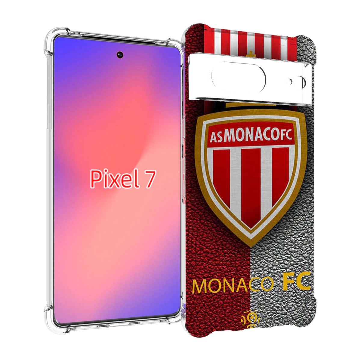 

Чехол Mypads Фк Монако Для Google Pixel 7, Прозрачный, Tocco