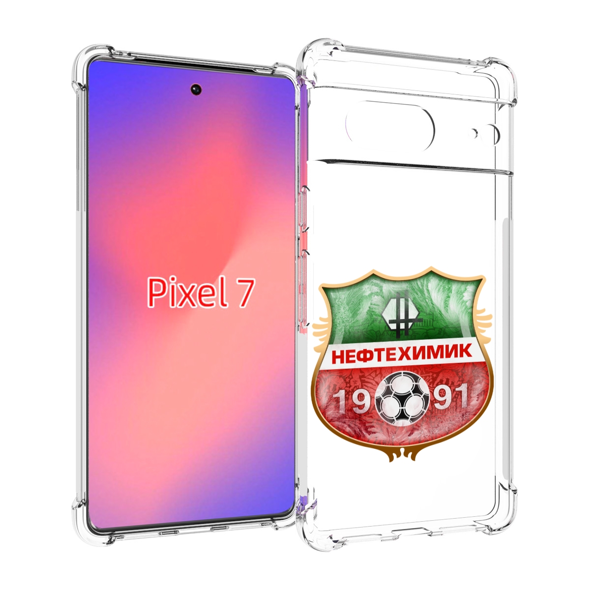 

Чехол Mypads Фк Нефтехимик Нижнекамск Для Google Pixel 7, Прозрачный, Tocco
