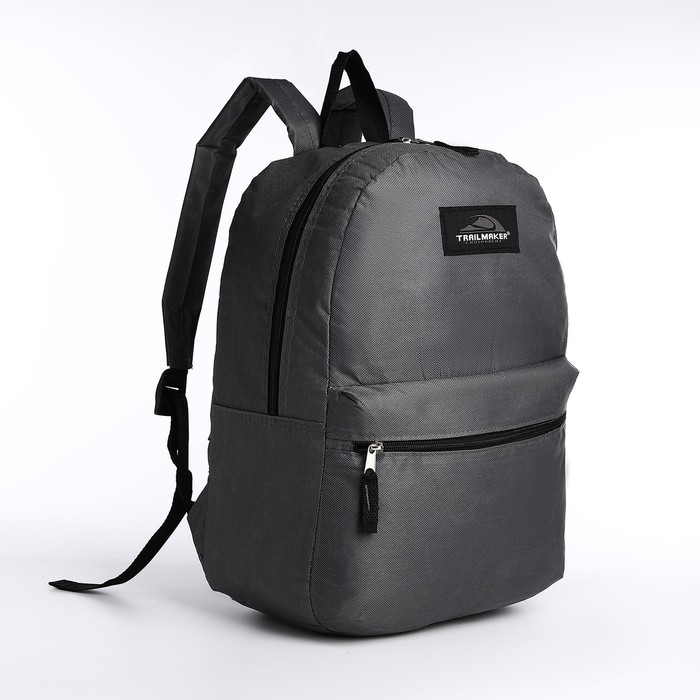 

Рюкзак мужской NoBrand 9875294 серый, 40х30х12 см, 9875294