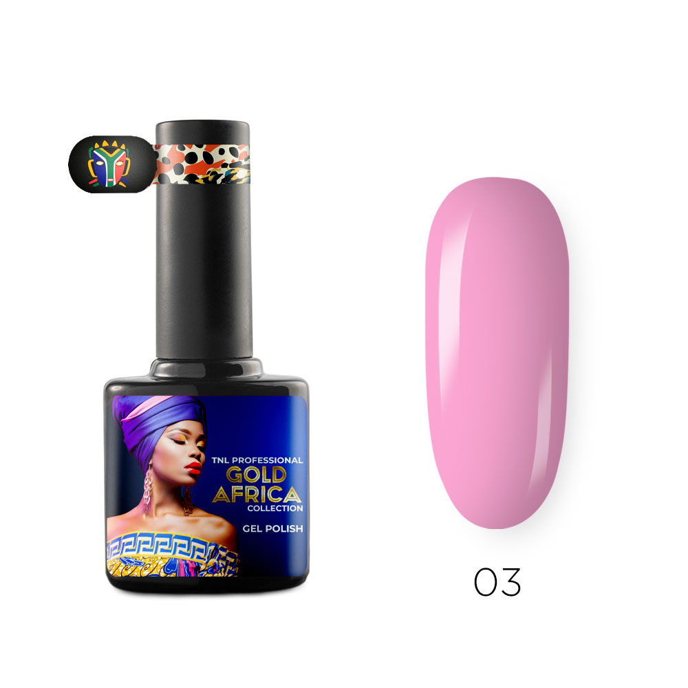 

Гель-лак TNL Professional Gold Africa №03