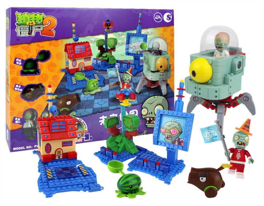 

Конструктор "Зомби против Растений" с Доктором Зомбоссом (Zomboss Plants vs. Zombies)