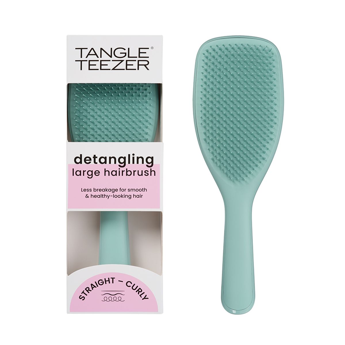 Расческа Tangle Teezer The Large Wet Detangler большая Marine Teal Бирюзовый большая книга обо всем на свете детская энциклопедия для мальчиков