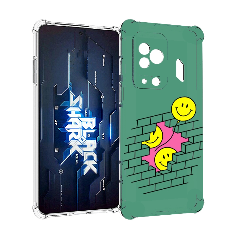 

Чехол MyPads шарики в стене для Xiaomi Black Shark 5 Pro, Прозрачный, Tocco