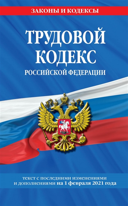 

Трудовой кодекс Российской Федерации: текст с посл. изм. и доп. на 1 февраля 2021 г.