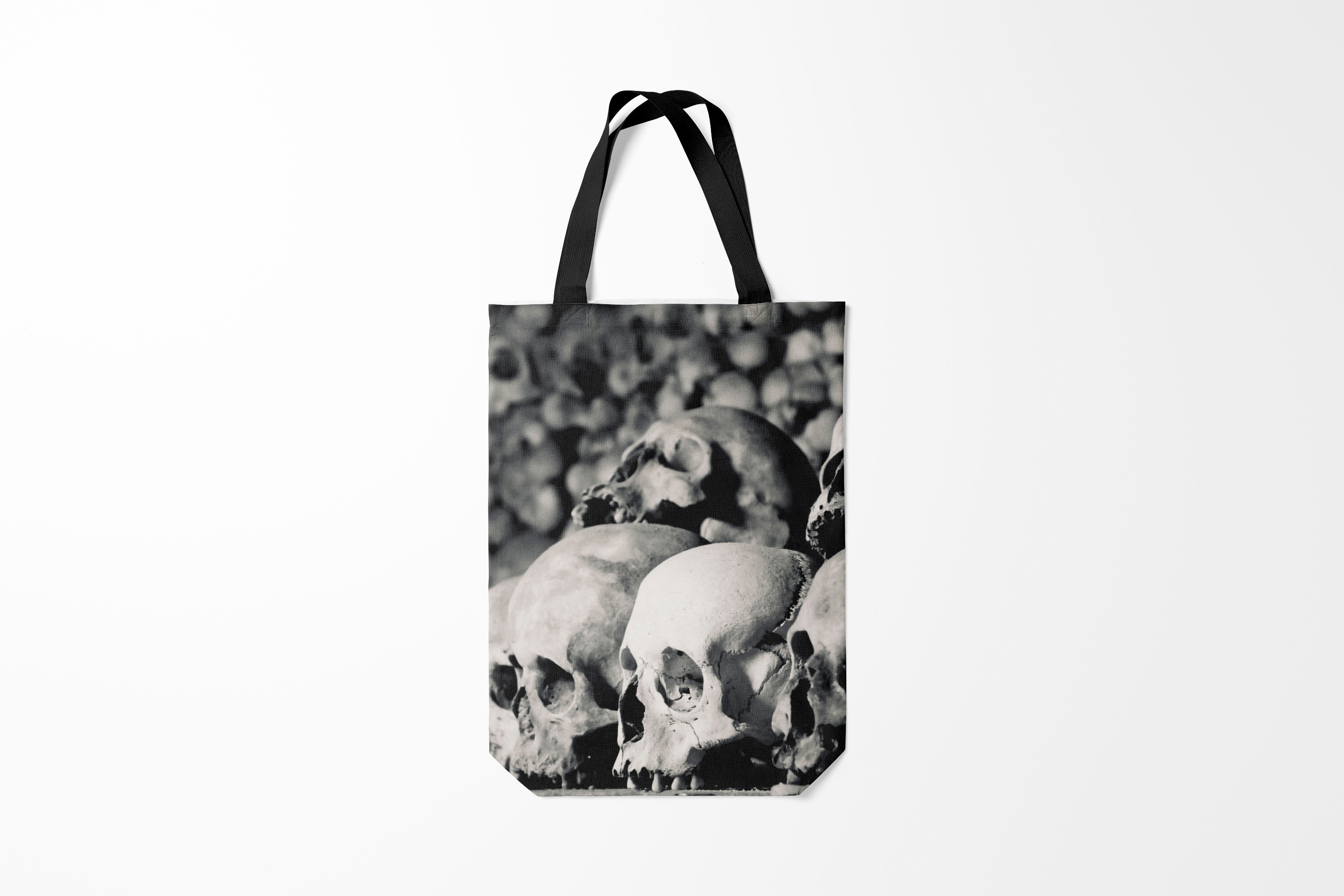 

Сумка шoппер унисекс Burnettie Черепа Dia de los Muertos, красный, Черепа Dia de los Muertos