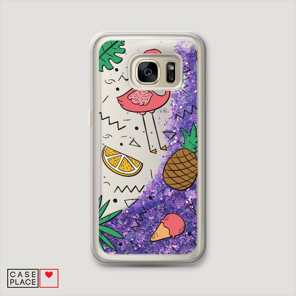 

Чехол Awog "Гавайский фон" на Samsung Galaxy S6 Edge, 24492-1