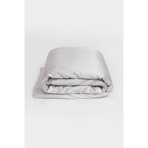 

Пододеяльник German Grass шелковый Silvery Grey 150x200, Серебристый, 22150200