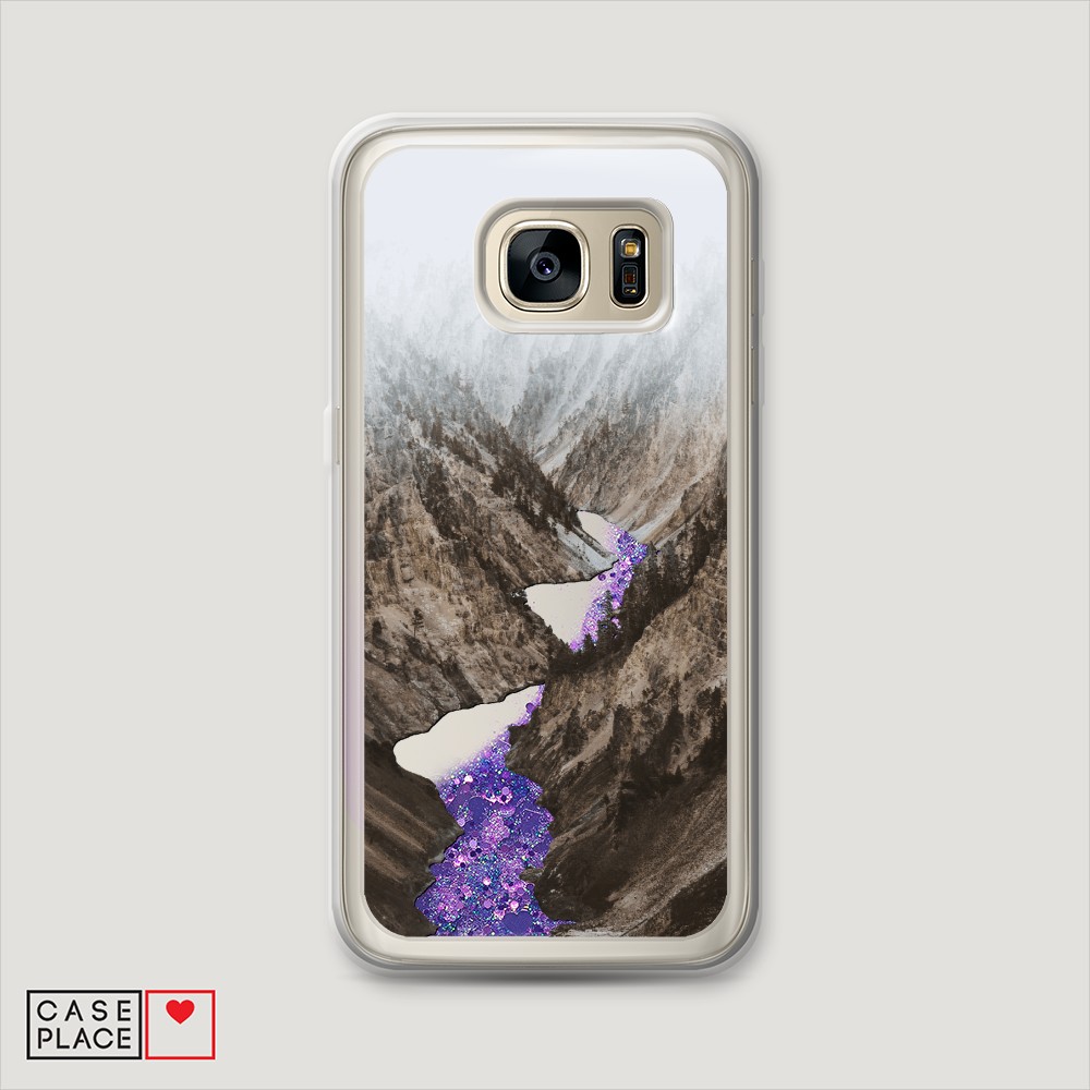 

Чехол Awog "Горная река" на Samsung Galaxy S6 Edge, 24492-1