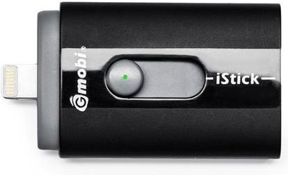 фото Флешка 64 гб pqi i-stick (is064-black) usb 2.0 type a / lightning, черная