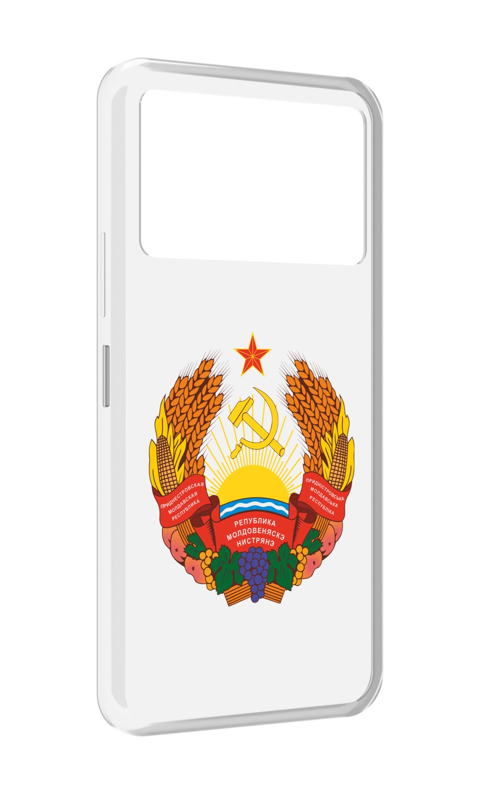 

Чехол MyPads герб-приднестровья для Infinix NOTE 12 VIP (X672), Прозрачный, Tocco