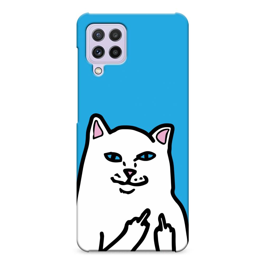 

Пластиковый чехол "Кот жесть" на Samsung Galaxy A22