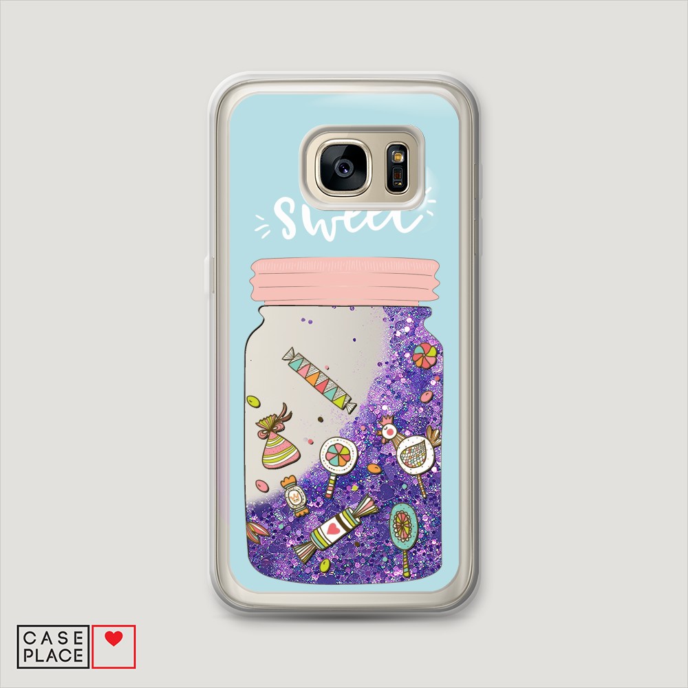 

Чехол Awog "Конфетки в банке" на Samsung Galaxy S6 Edge, 24492-1