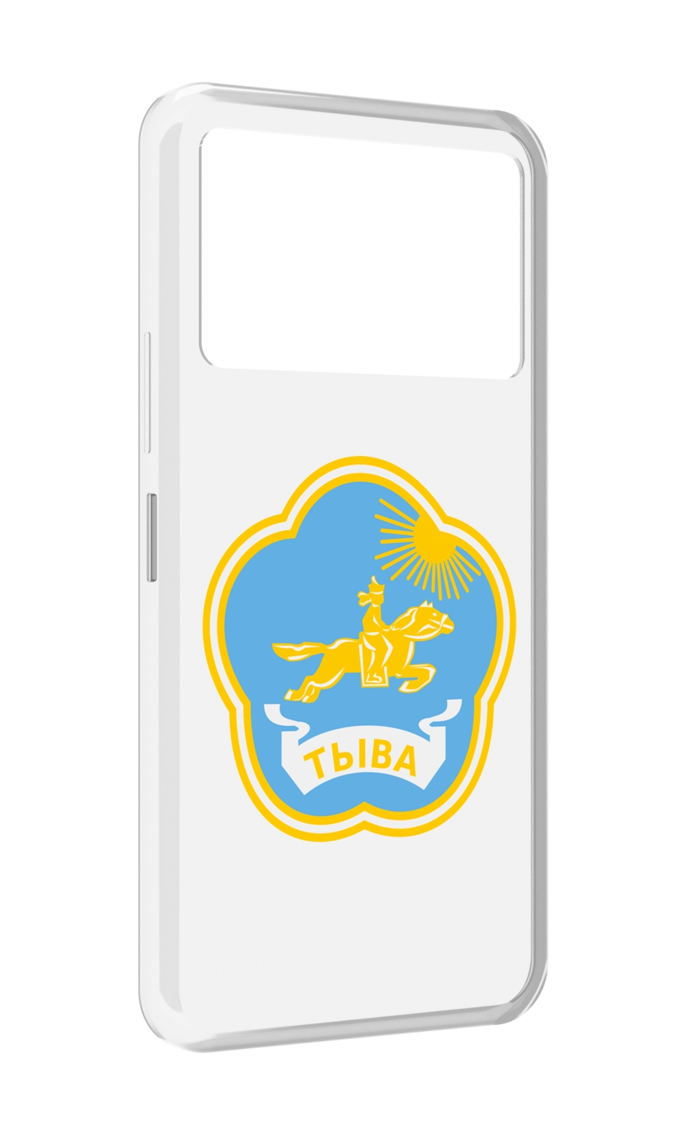 

Чехол MyPads герб-тыва-кызыл для Infinix NOTE 12 VIP (X672), Прозрачный, Tocco