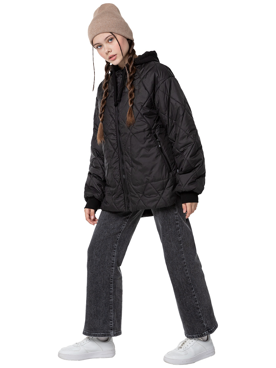 

Куртка детская NIKASTYLE 4м6624, черный, 128, 4м6624