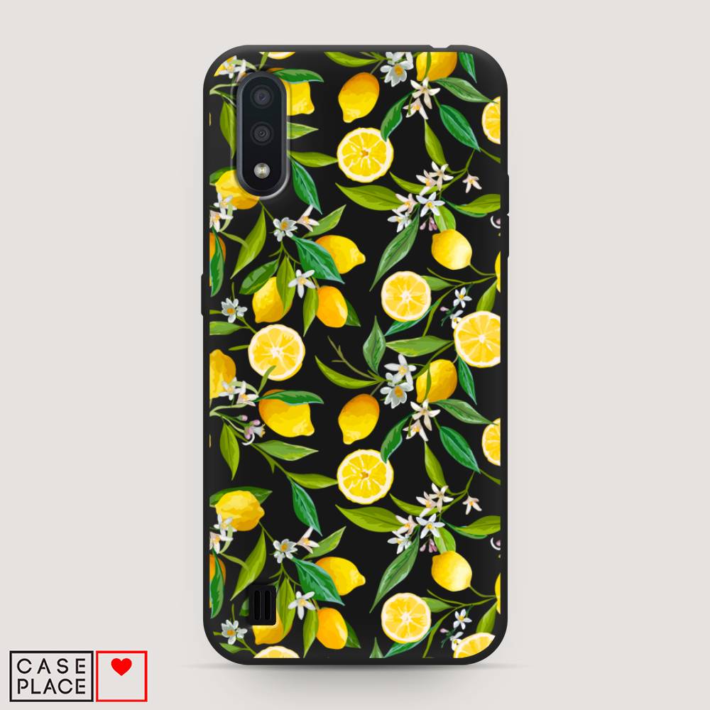 

Чехол Awog на Samsung Galaxy A01 "Сочные лимоны", Разноцветный, 29552-1
