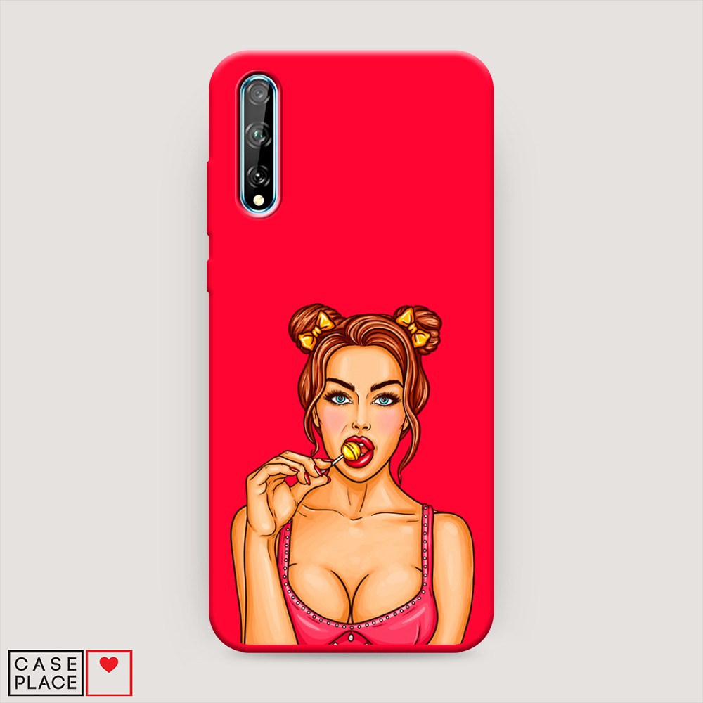 

Чехол Awog на Huawei Y8p/P Smart S "Вкусный леденец", Разноцветный