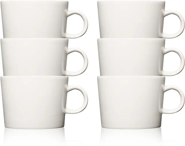 

Набор кофейных чашек Iittala Teema 220 мл 6 шт Белые, Teema 220