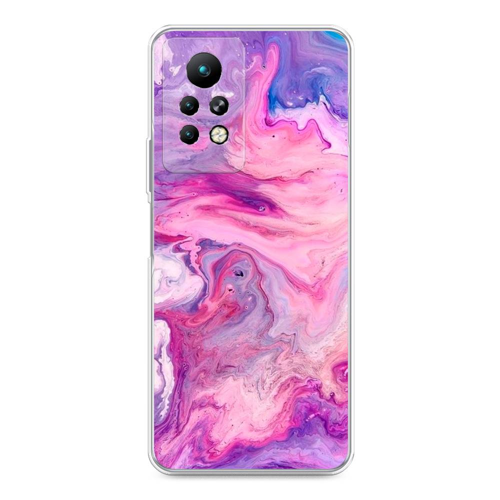 

Чехол для Infinix Note 11 Pro "Нежно-розовая абстракция", Розовый, 3100550-3