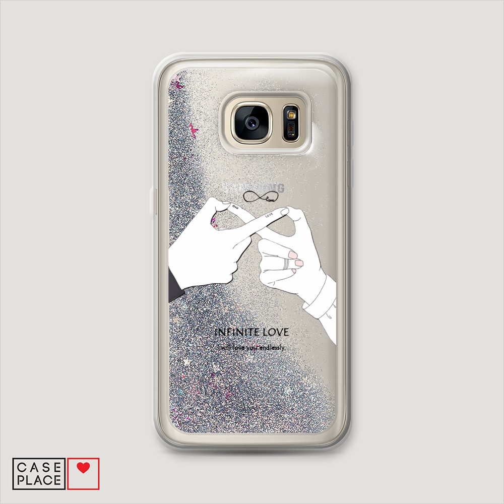 

Чехол Awog на Samsung Galaxy S6 Edge "Любовь навсегда", Разноцветный, 24491-1