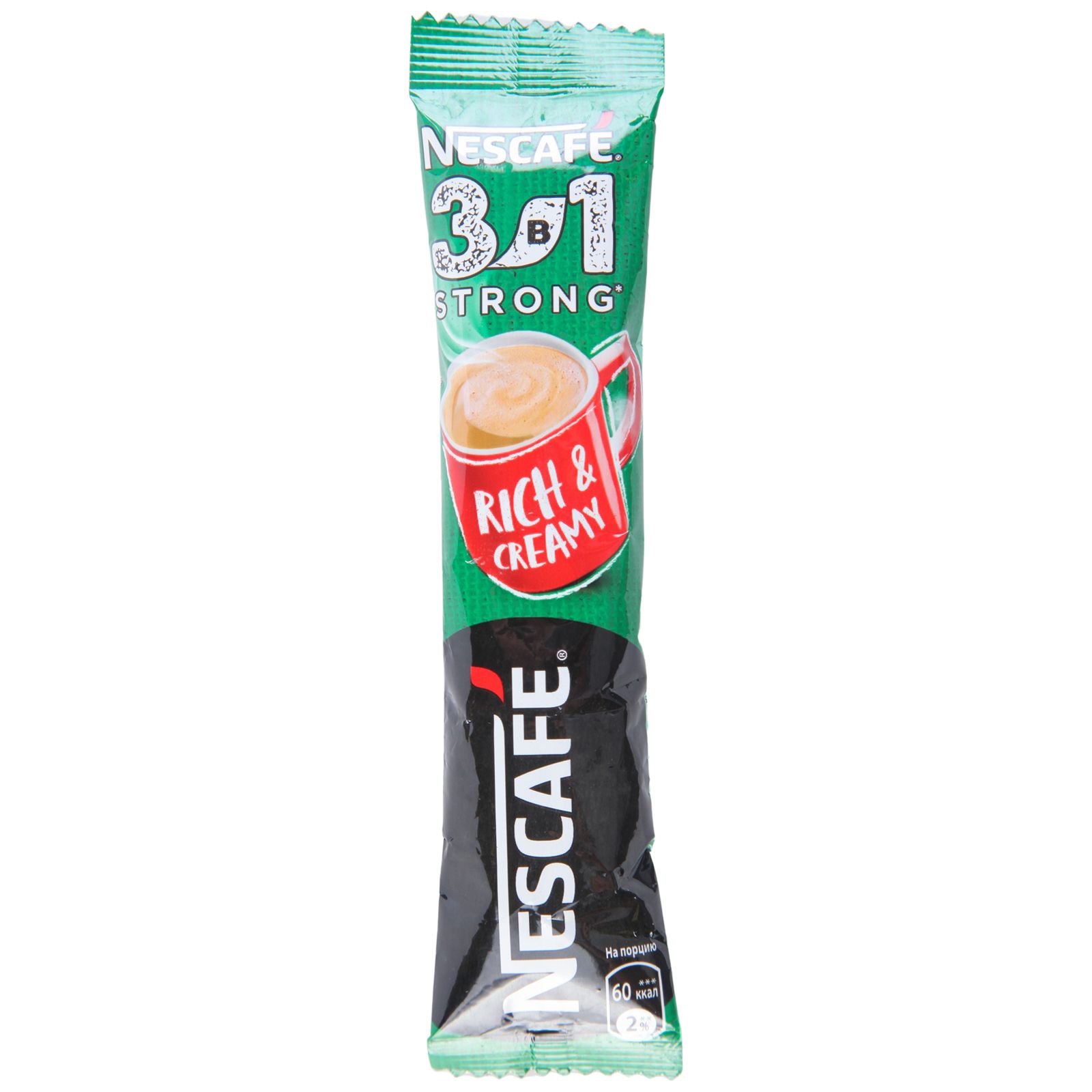 

Кофейный напиток Nescafe 3 в 1 Крепкий растворимый 16 г