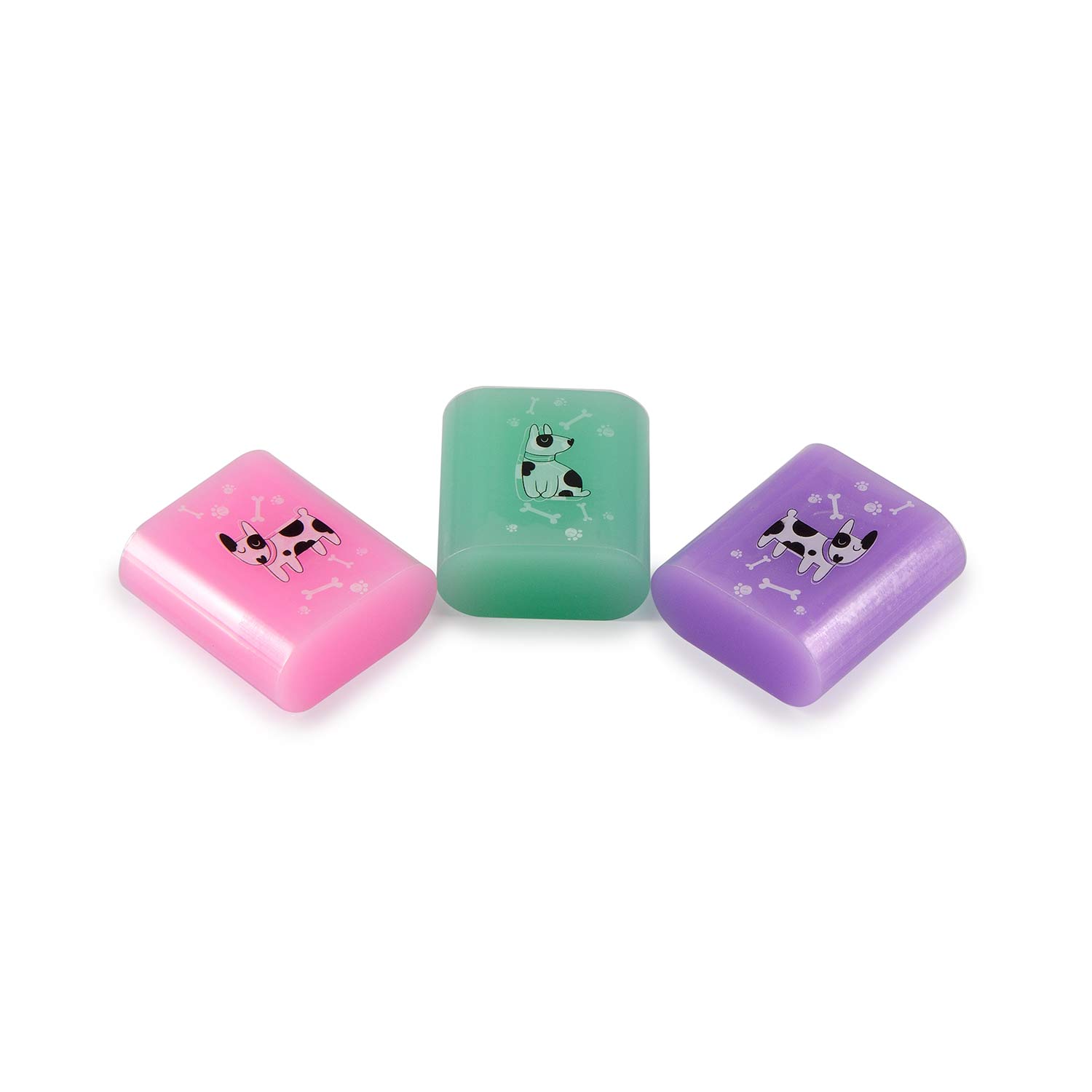 

Ластик "HappyGraphix Pastel", 3 цвета. Цена за 1 шт., Разноцветный, 42-0014