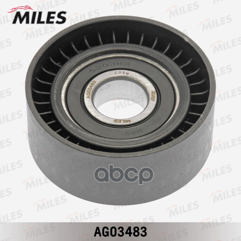 

MILES AG03483 Ролик ремня приводного AUDI 07/10-16/05