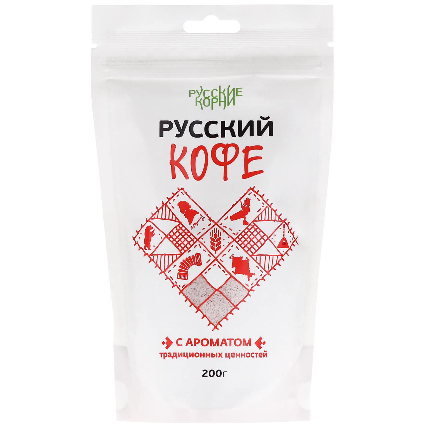 Кофейный Напиток Русские корни Русский Кофе Ржаной, 200 г