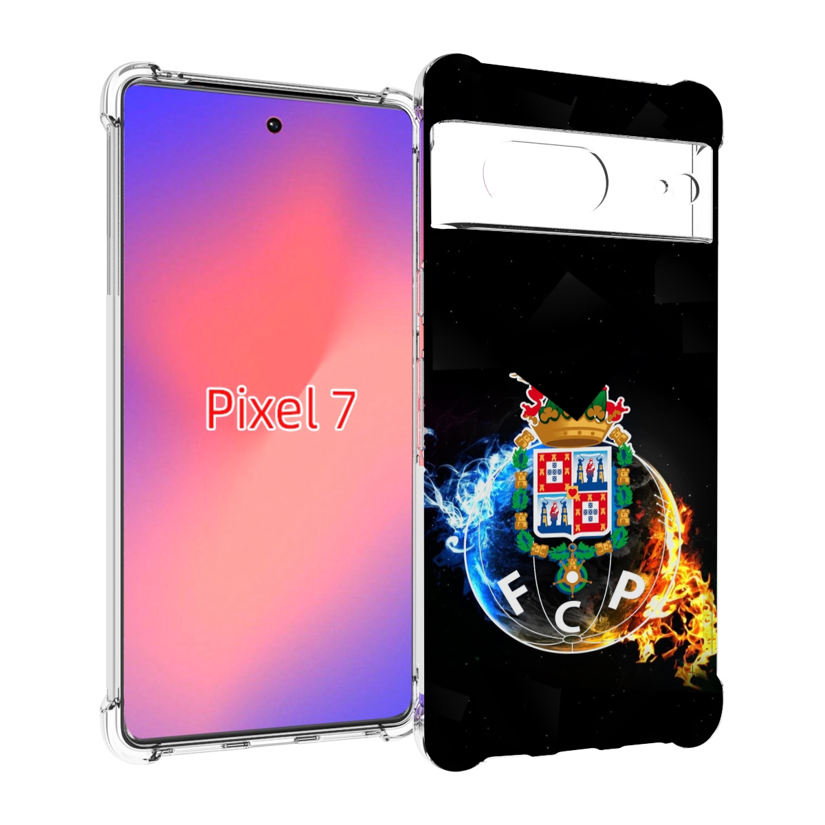 

Чехол Mypads Фк Порту Для Google Pixel 7, Прозрачный, Tocco