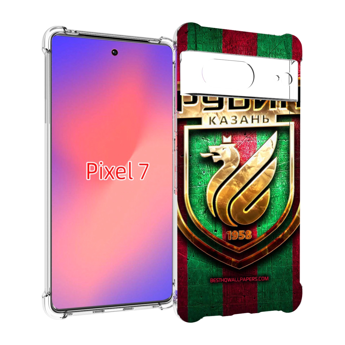 

Чехол Mypads Фк Рубин Казань Для Google Pixel 7, Прозрачный, Tocco