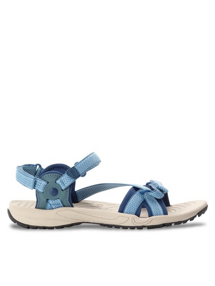 

Сандалии женские Jack Wolfskin Lakewood Ride Sandal W 4019041 синие 39.5 EU, Синий, Lakewood Ride Sandal W 4019041