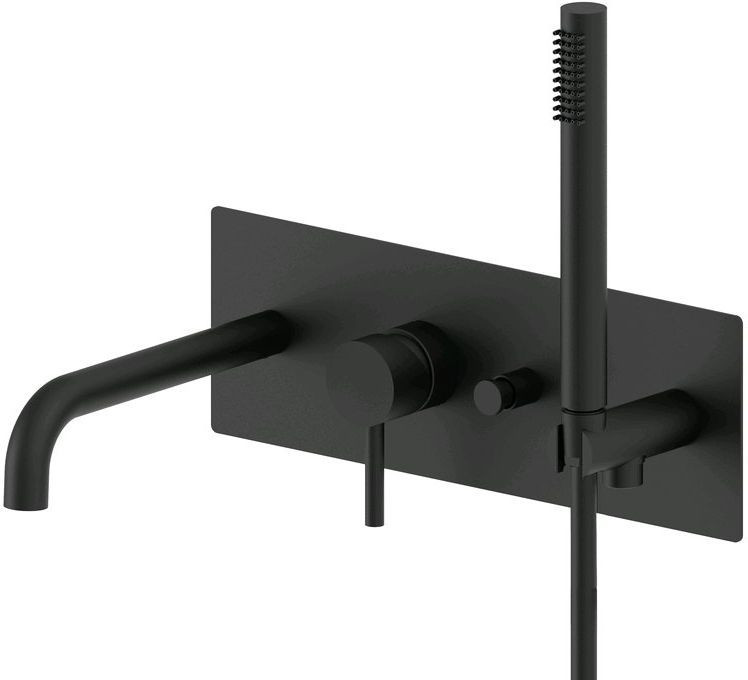 

Смеситель для ванны с душем Paffoni Light LIG001NO (с внутренней частью)