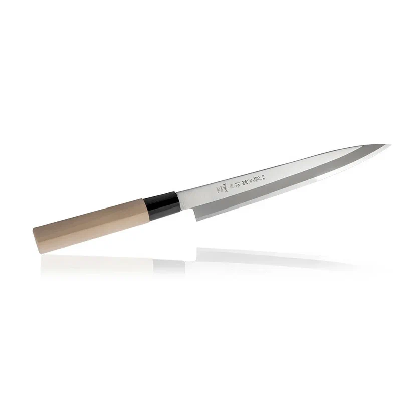 фото Кухонный японский нож янагиба для сашими tojiro, лезвие 21 см, сталь мо-v, япония