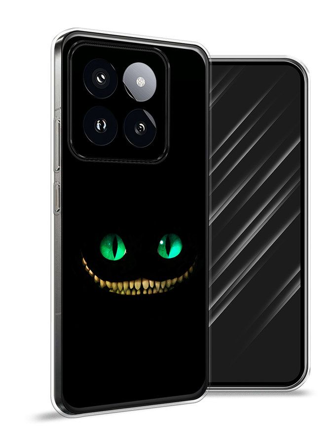 

Чехол Awog на Xiaomi 14 Pro "Зеленоглазый чеширский кот", Черный, 320450-1