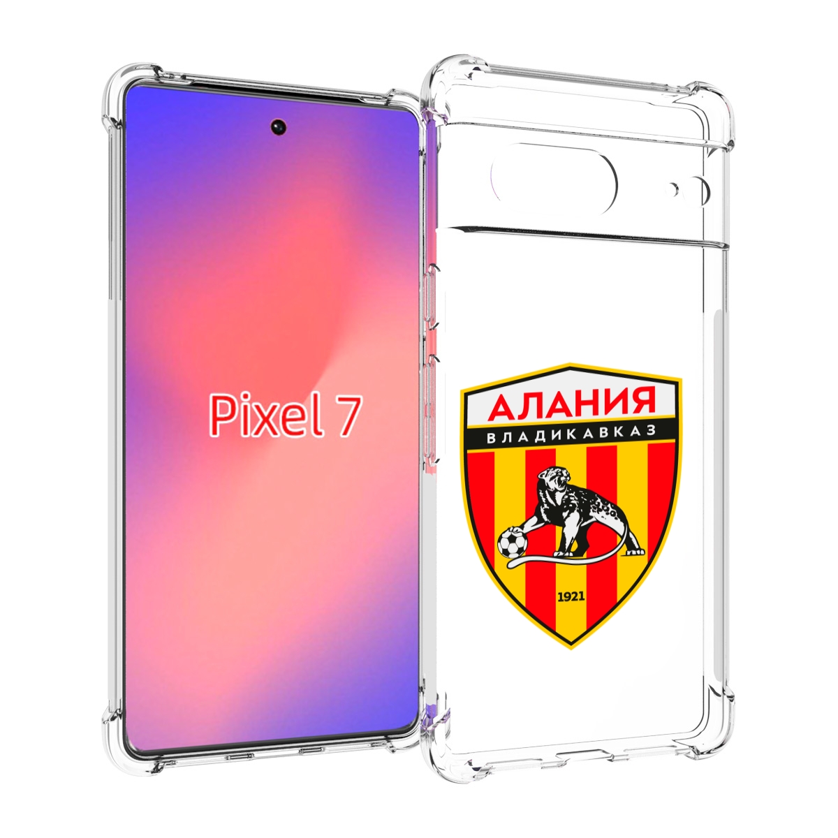 

Чехол Mypads Фк-Алания-2 Для Google Pixel 7, Прозрачный, Tocco