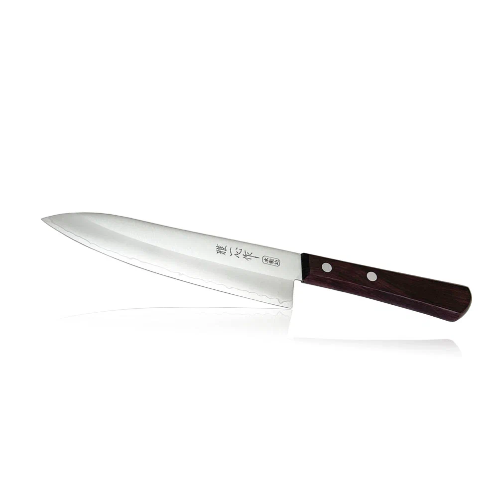 Нож Кухонный, Японский Поварской Шеф нож Kanetsugu, лезвие 18 см, сталь AUS-8, Япония