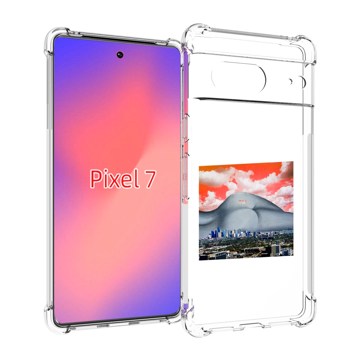 

Чехол Mypads Город С Девушкой На Фоне Для Google Pixel 7, Прозрачный, Tocco