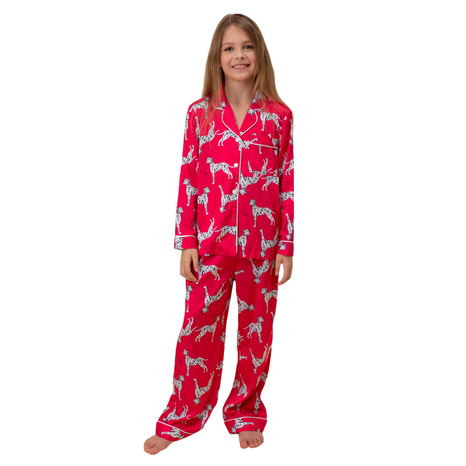 Пижама детская Nicole Home Барби цветная размер 110 P7Z20P110dog