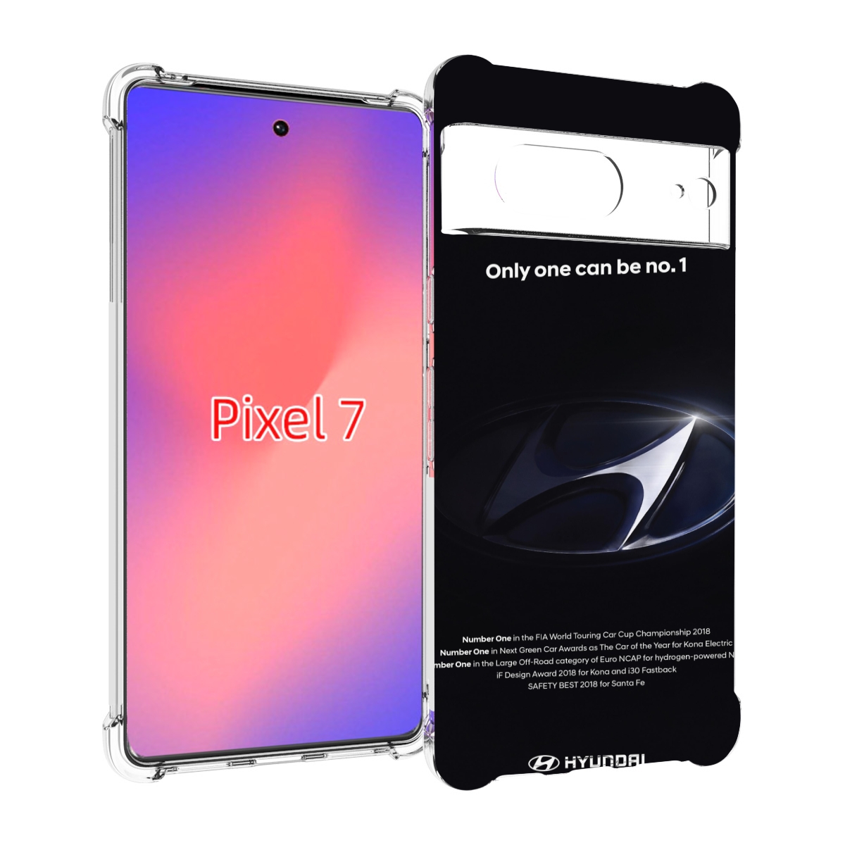 

Чехол Mypads hyundai 3 Для Google Pixel 7, Прозрачный, Tocco