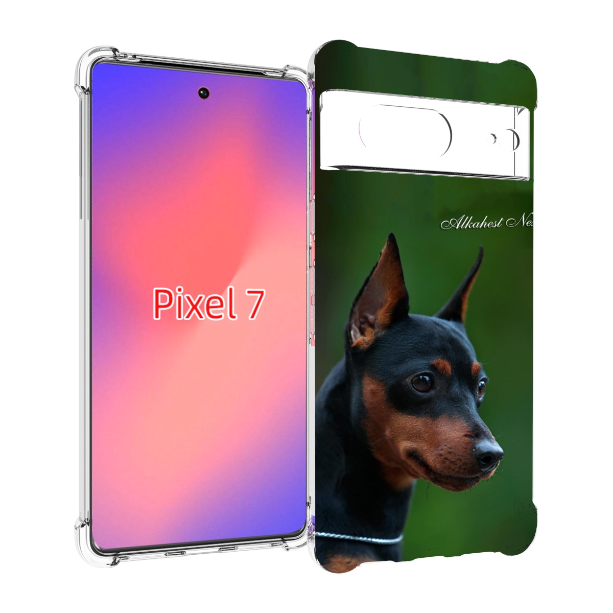 

Чехол Mypads Цвергпинчер Черпинчер Для Google Pixel 7, Прозрачный, Tocco