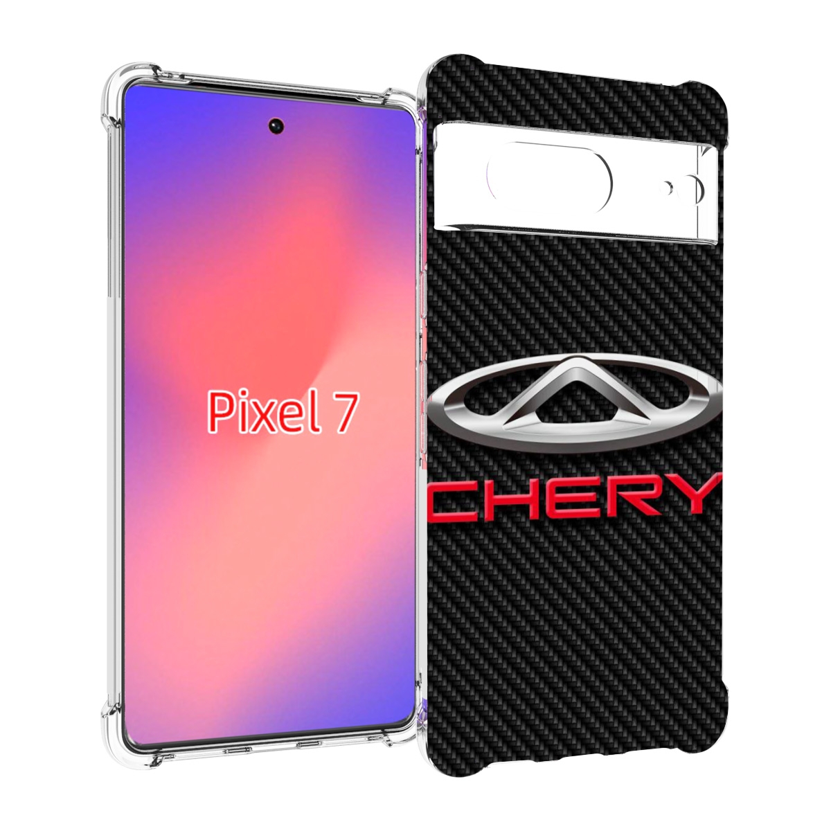 

Чехол Mypads chery 2 Для Google Pixel 7, Прозрачный, Tocco