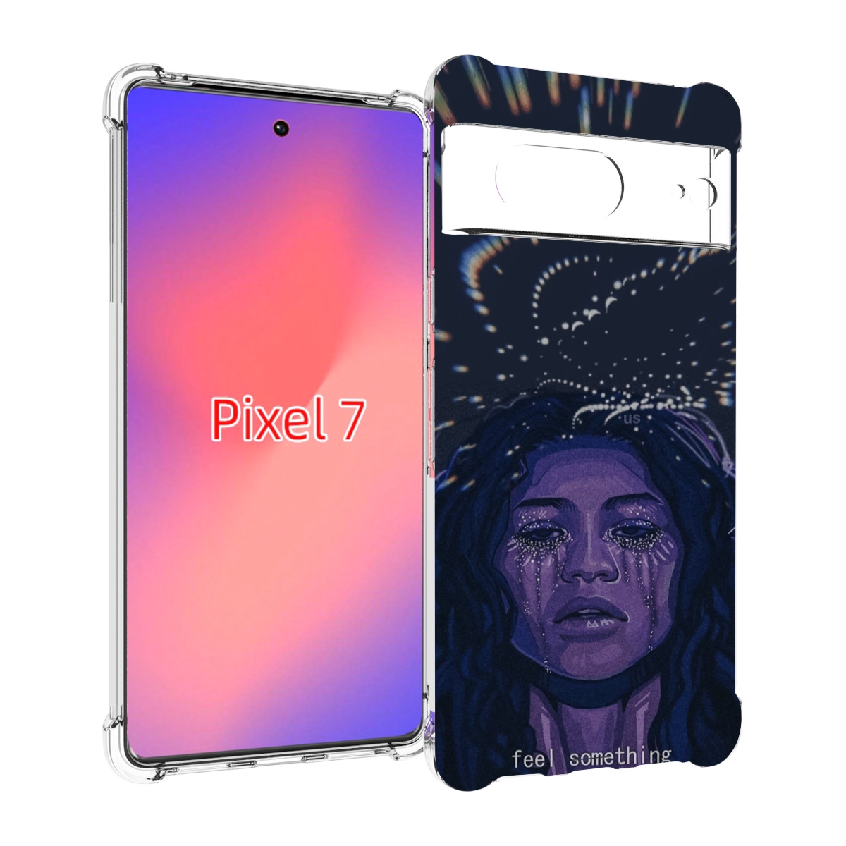 

Чехол Mypads Чувствую Себя Непонятно Женский Для Google Pixel 7, Прозрачный, Tocco