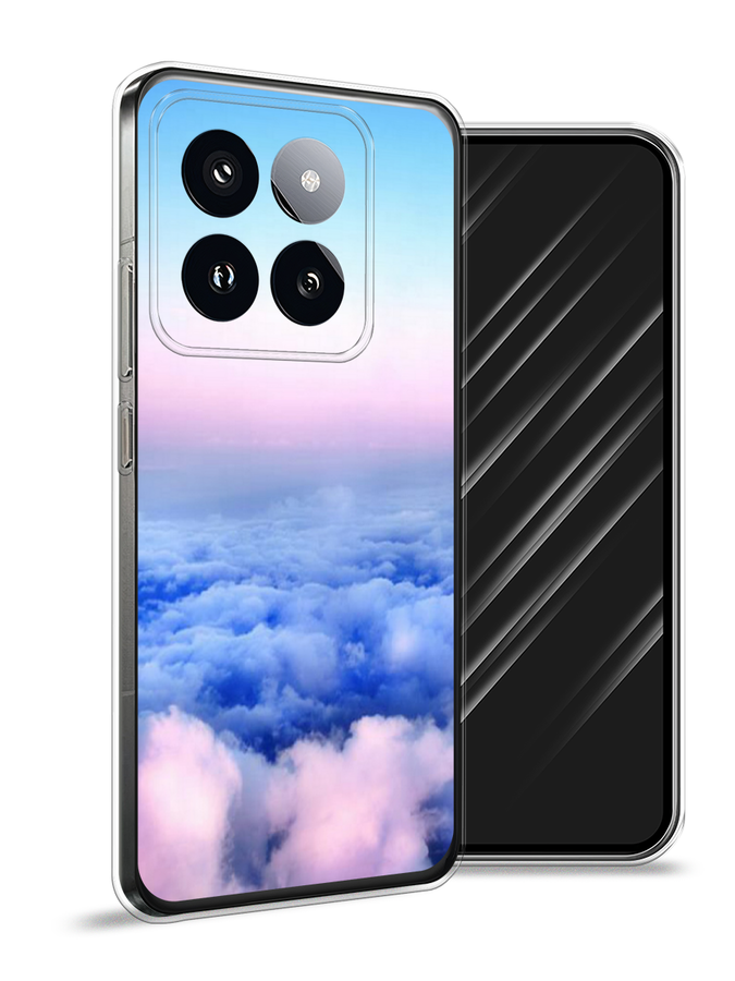 

Чехол Awog на Xiaomi 14 Pro "Облака", Голубой;розовый;бирюзовый, 320450-1