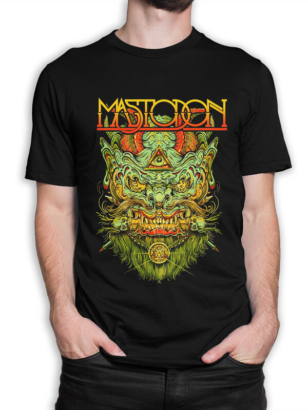 фото Футболка мужская design heroes группа mastodon черная 2xl