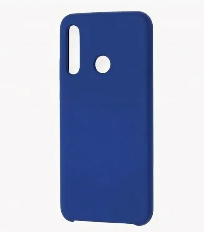 

Чехол матово силиконовый для Honor 9C Blue, Синий
