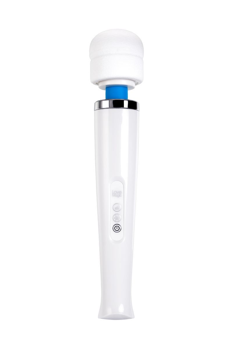 фото Вибромассажёр magic wand love magic белый hitachi magic wand