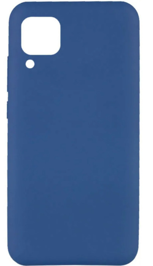 

Чехол матово силиконовый для P40 lite Blue, Синий