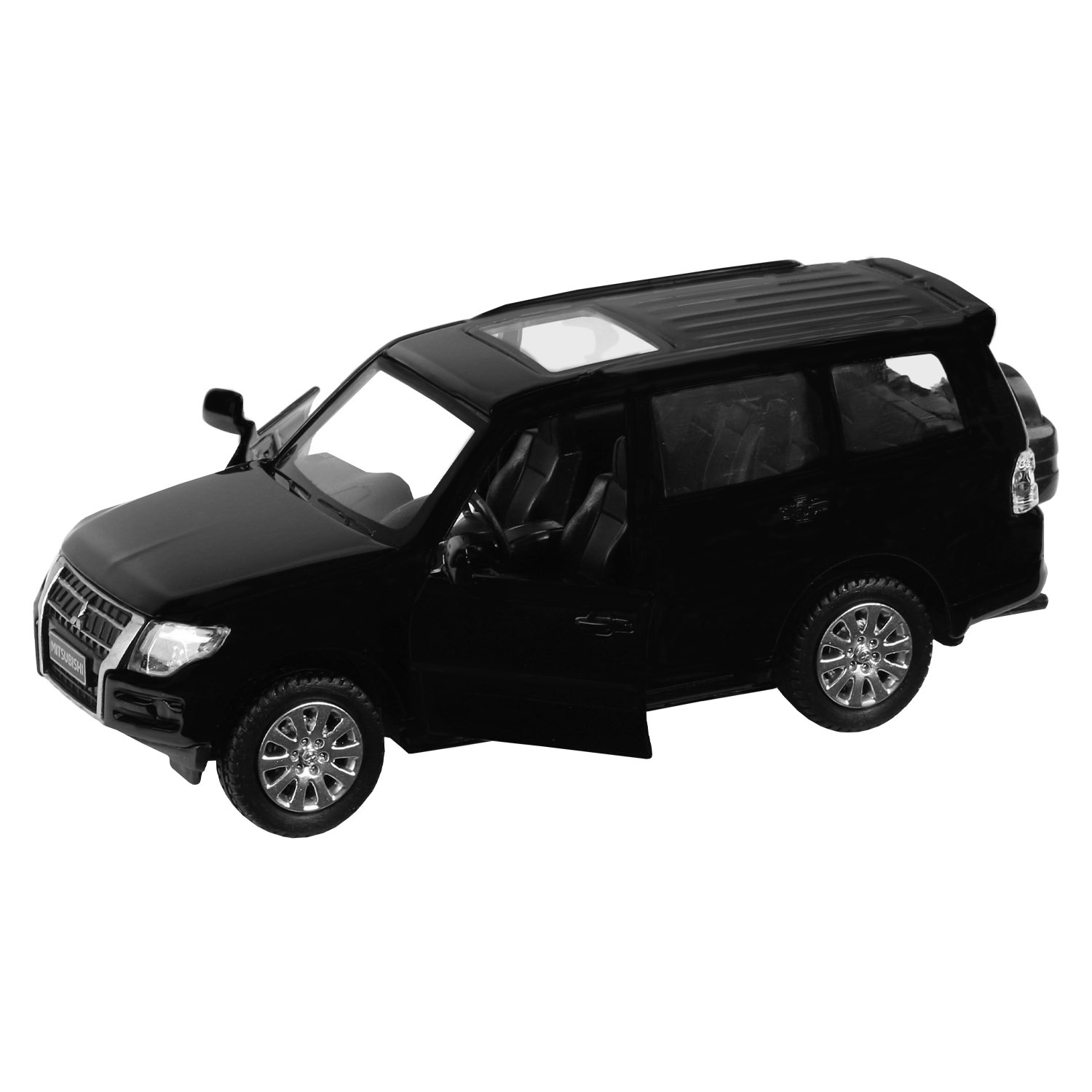 

Модель автомобиля Автопанорама Mitsubishi Pajero 4WD Tubro, черный, 1/43 JB1251429